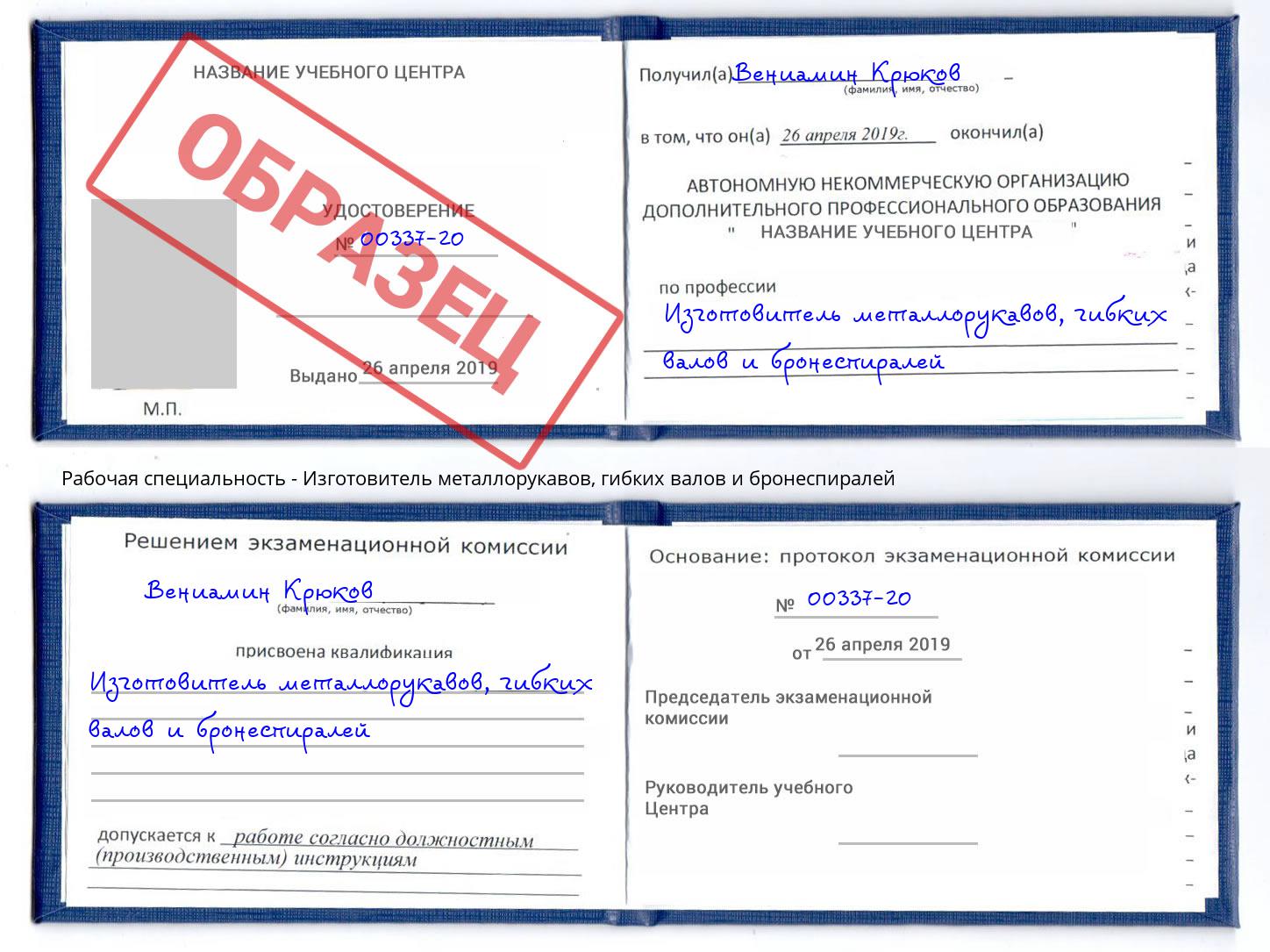 Изготовитель металлорукавов, гибких валов и бронеспиралей Джанкой